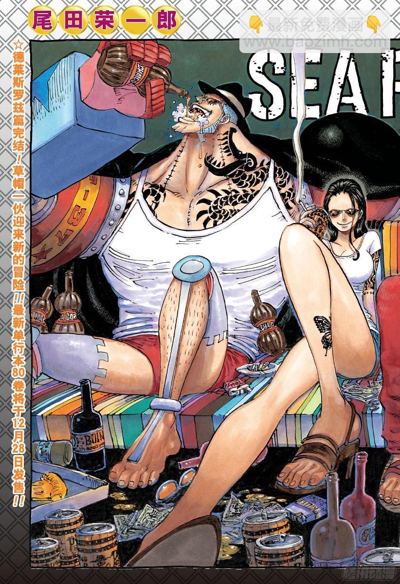 🍹航海王 第809话 猫蝮蛇老大 第2页