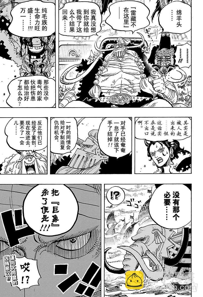 🍹航海王 第819话 光月家继承人·桃之 第17页