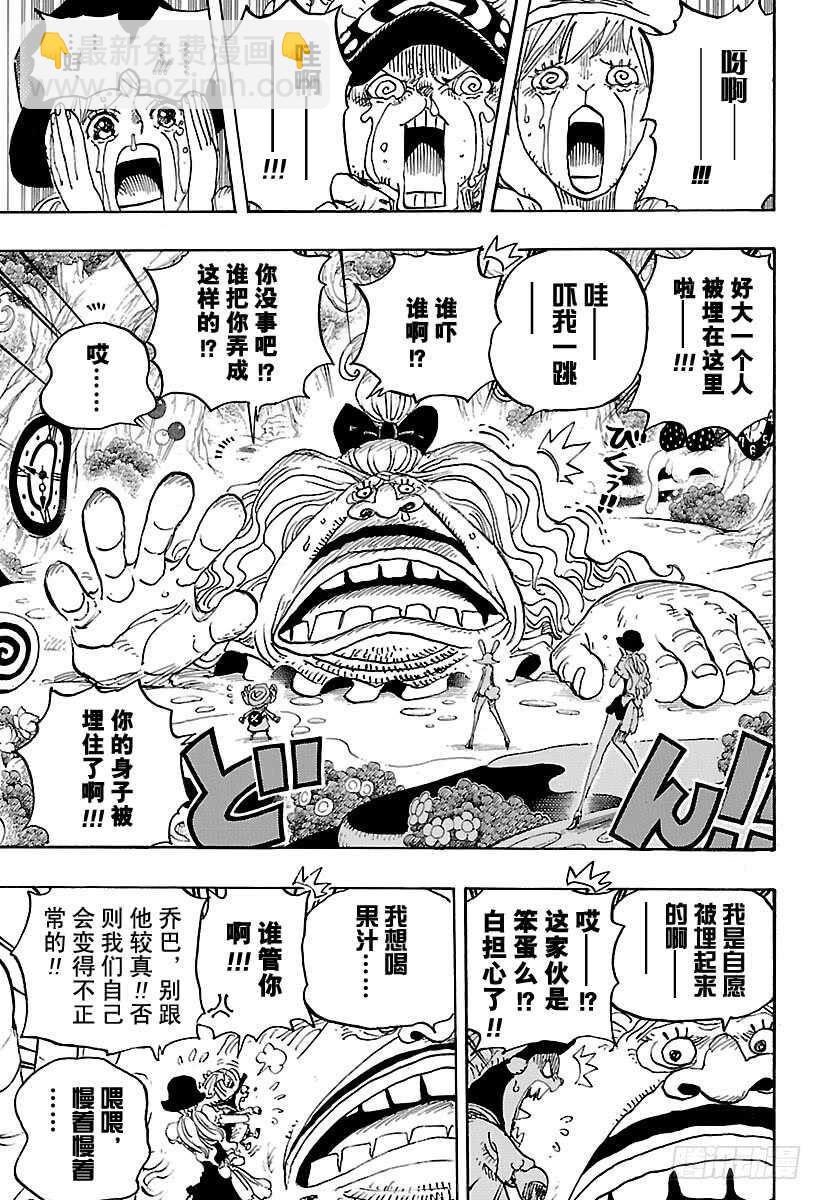 🍹航海王 第831话 不可思议森林中的冒 第15页