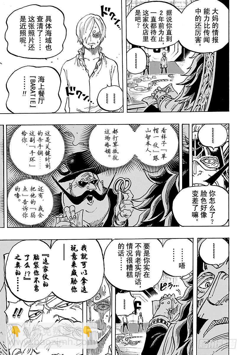 🍹航海王 第839话 给你添了不少混账麻 第11页