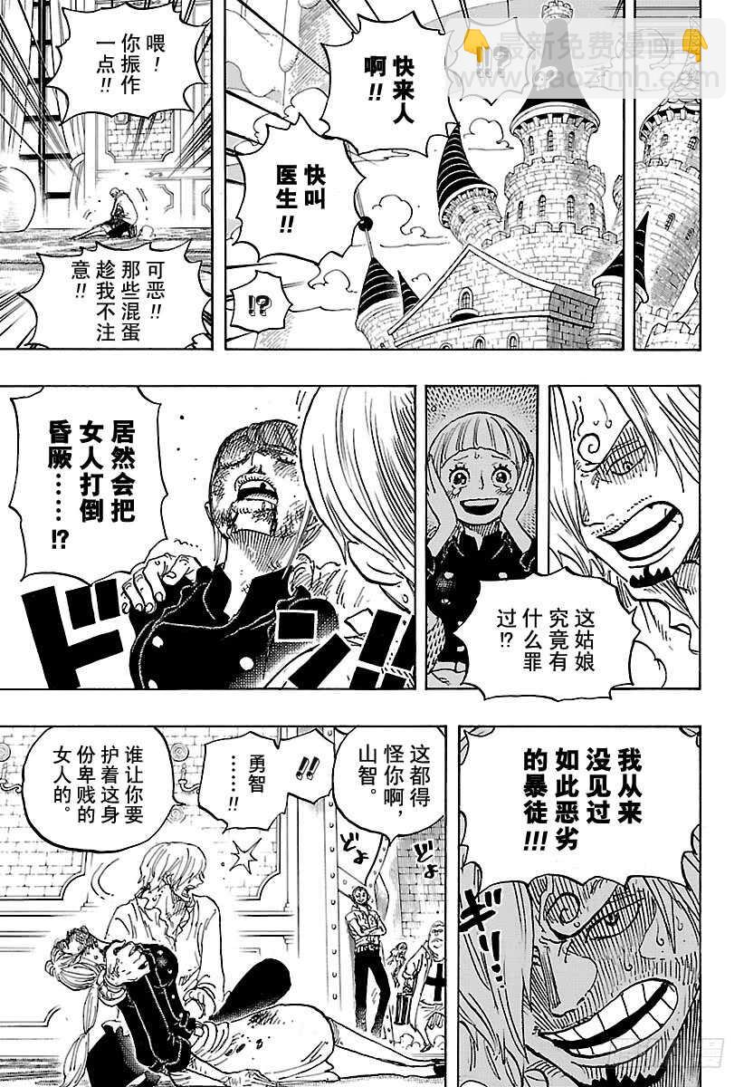 🍹航海王 第839话 给你添了不少混账麻 第15页