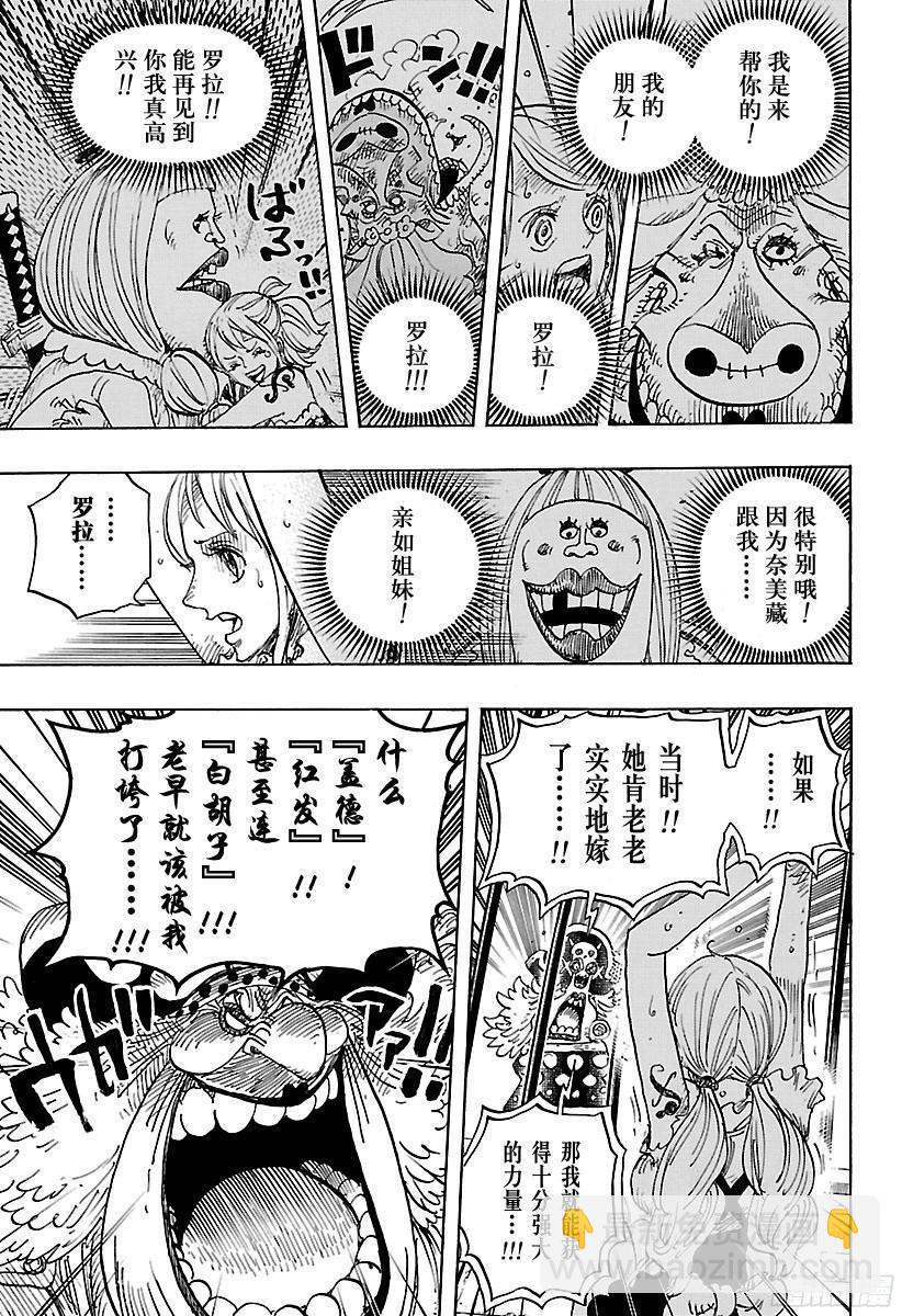 🍹航海王 第847话 路飞和大妈 第15页