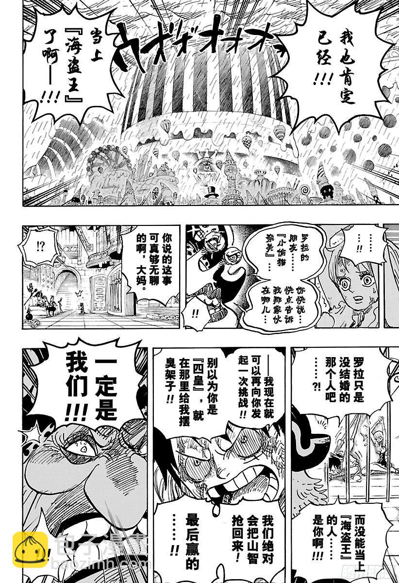 🍹航海王 第847话 路飞和大妈 第16页