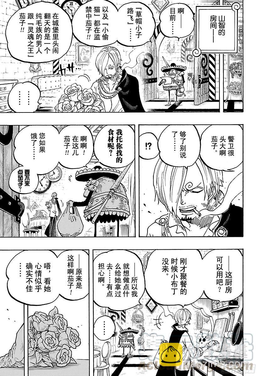 🍹航海王 第849话 镜之国的乔哥 第11页