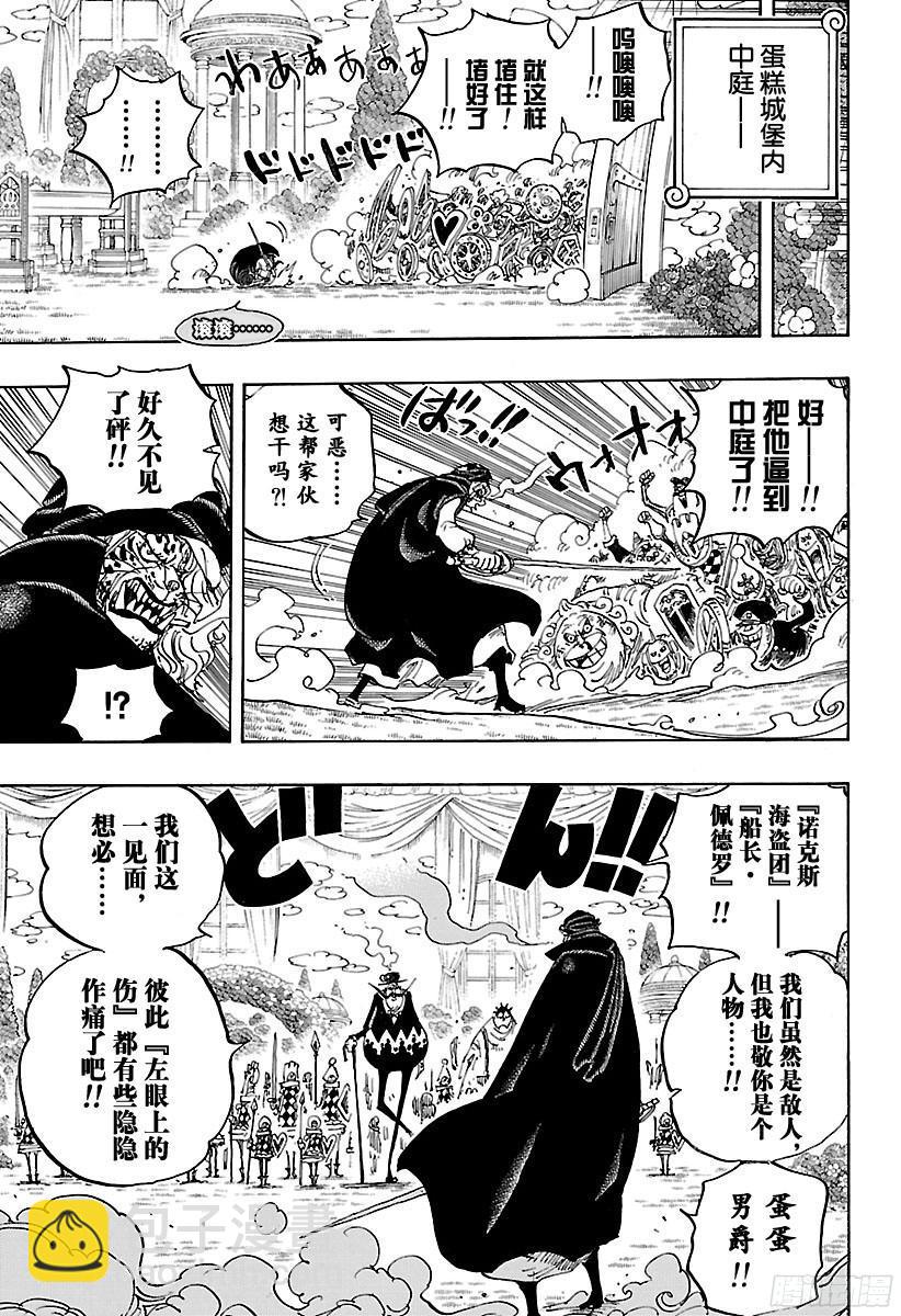 🍹航海王 第849话 镜之国的乔哥 第15页