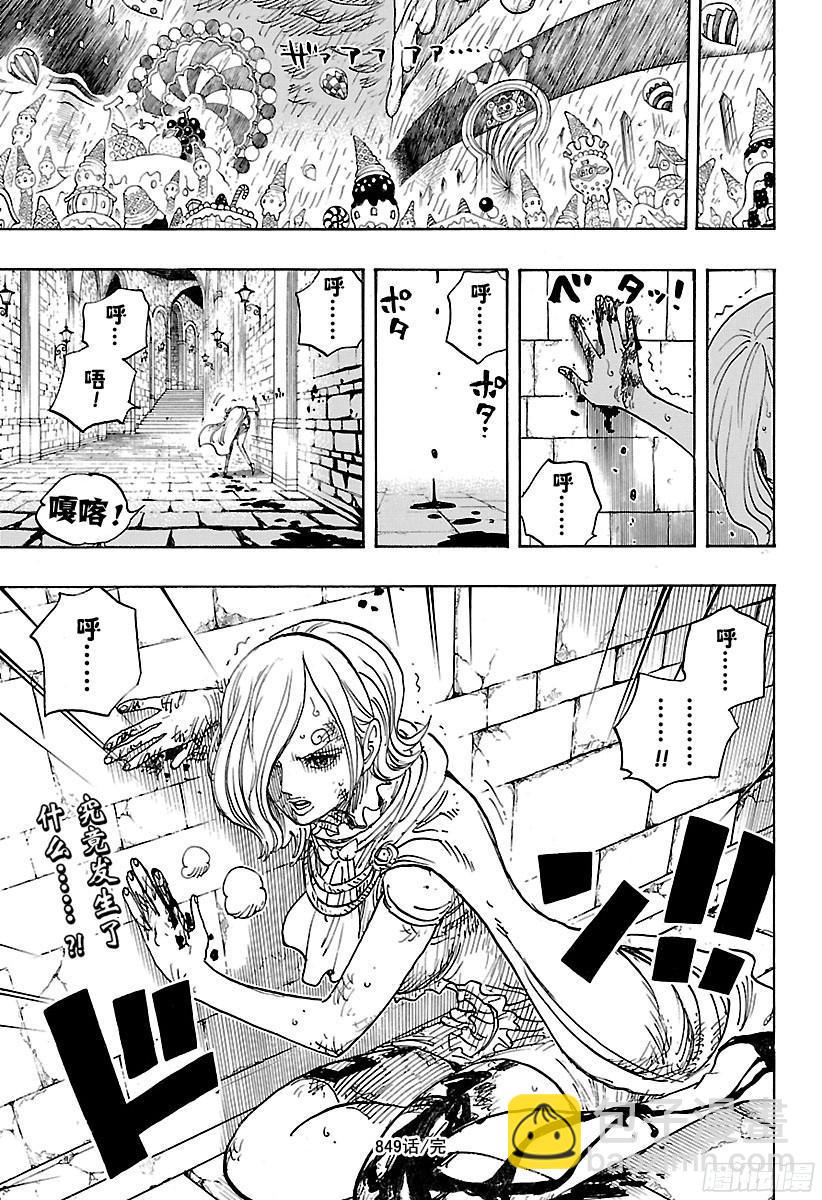 🍹航海王 第849话 镜之国的乔哥 第17页