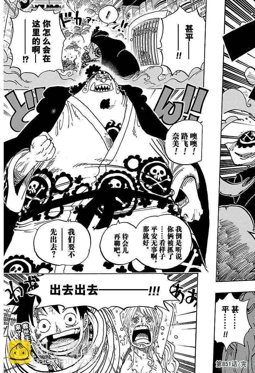 🍹航海王 第851话 烟头 第17页