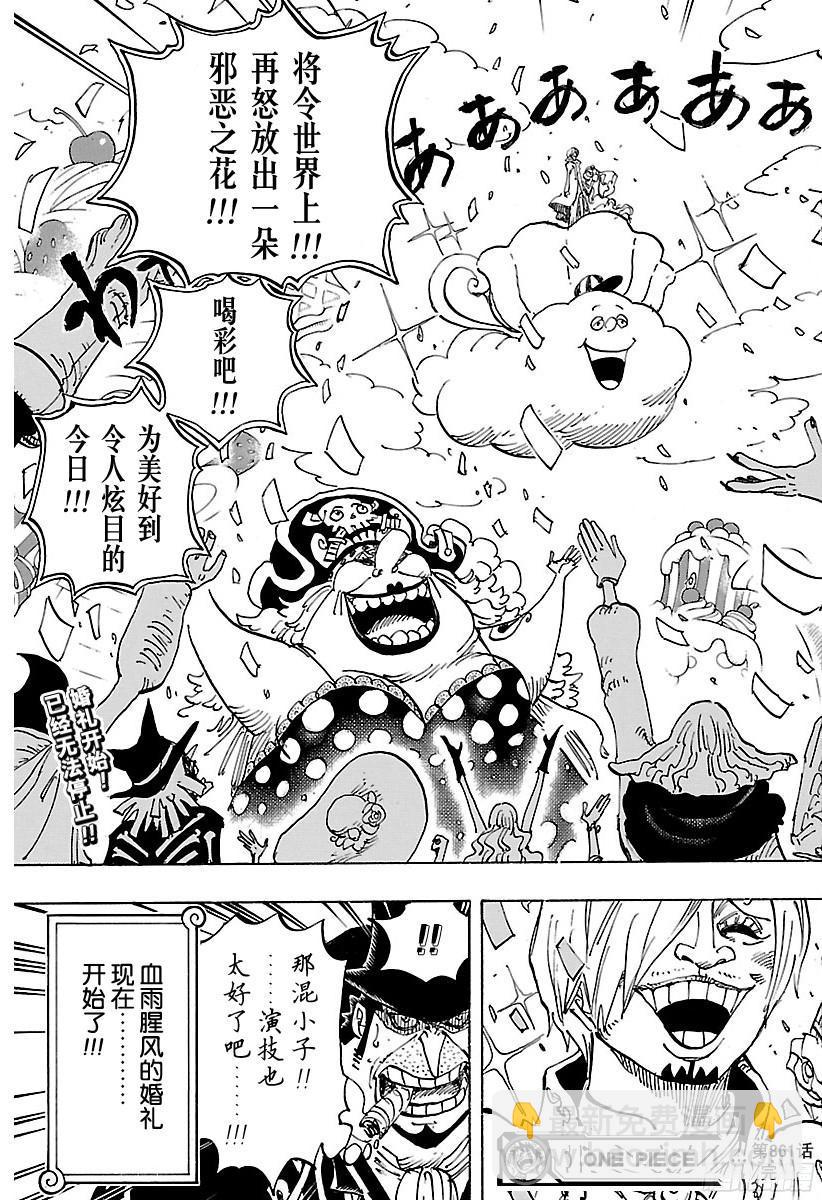 🍹航海王 第861话 演技派 第17页