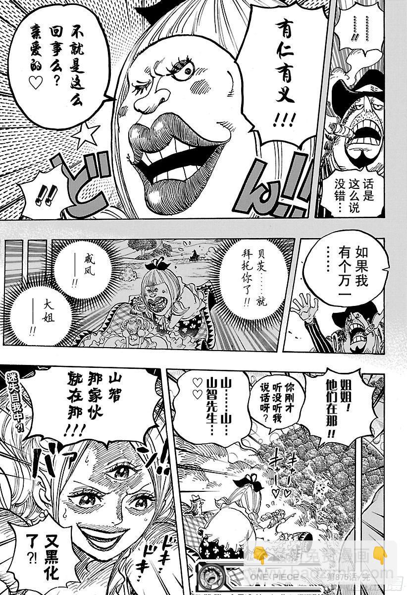 🍹航海王 第875话 女人的仁义 第17页