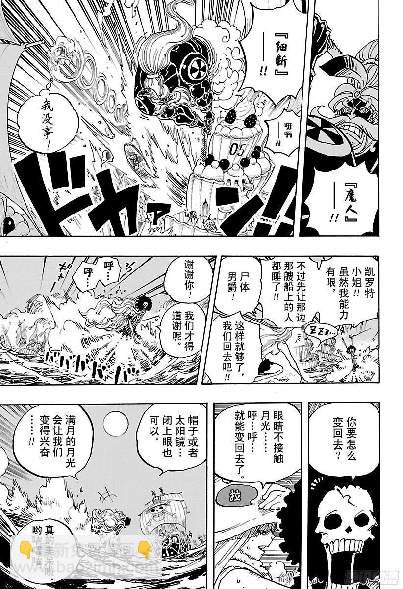 🍹航海王 第889话 未知的妈妈 第13页