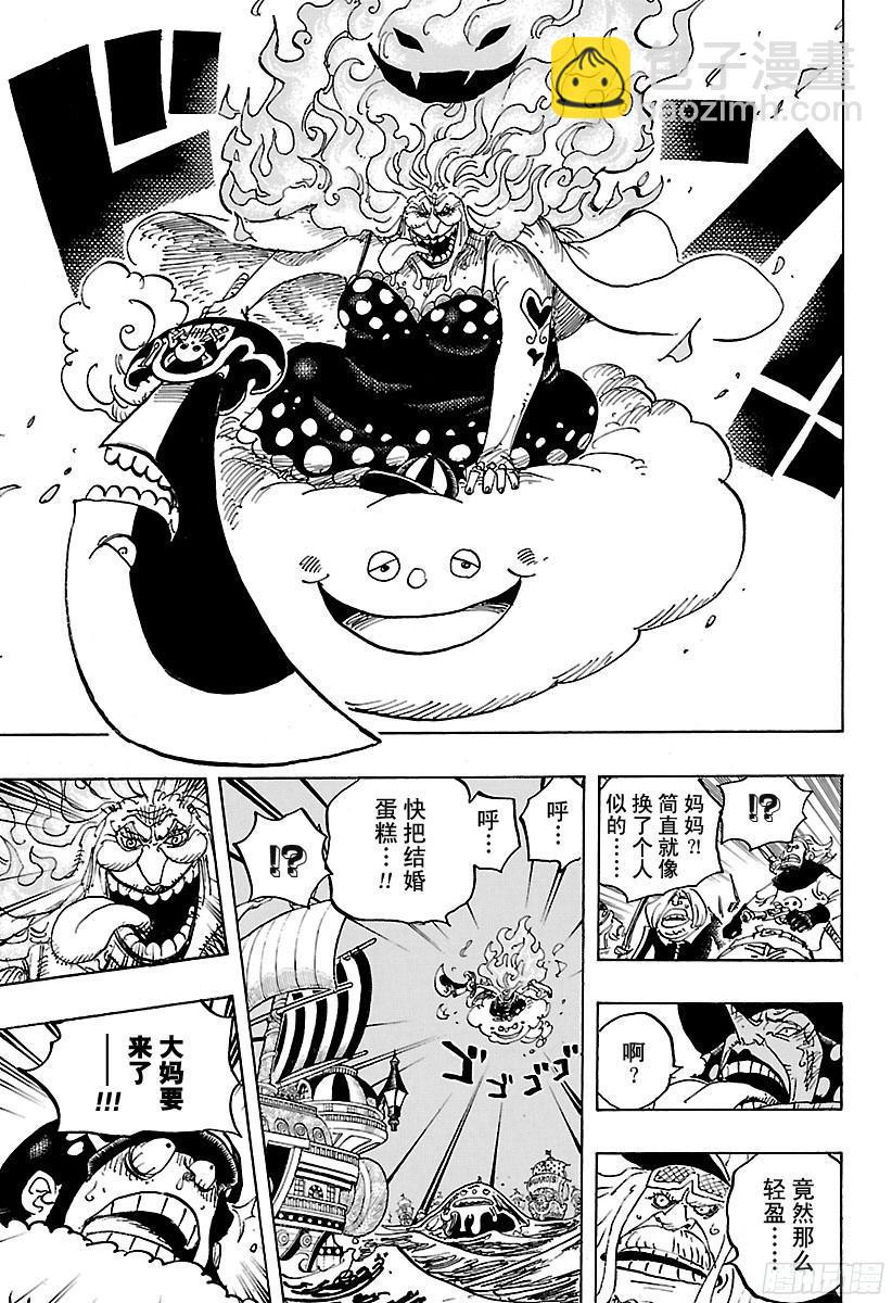 🍹航海王 第889话 未知的妈妈 第15页