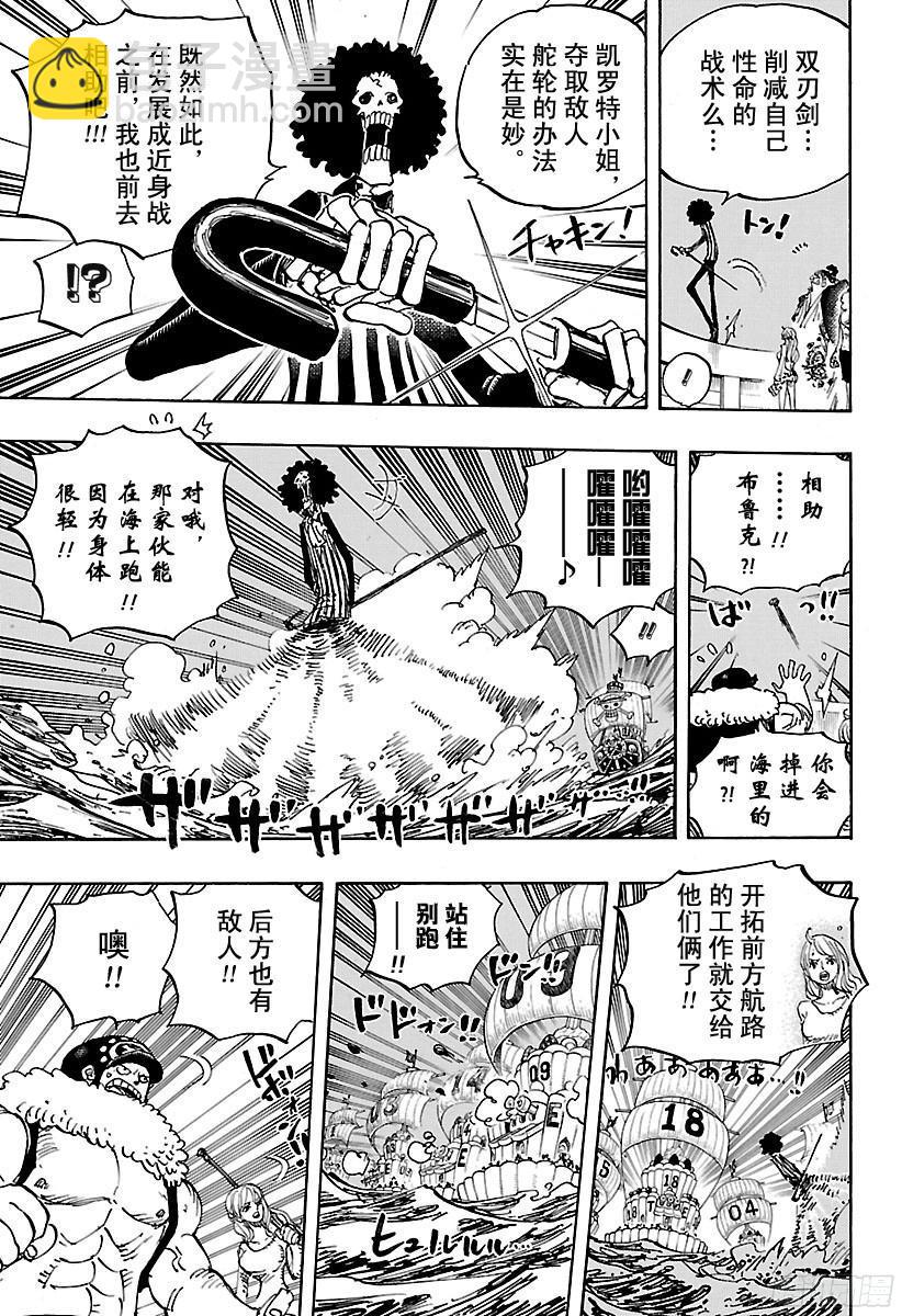 🍹航海王 第889话 未知的妈妈 第5页