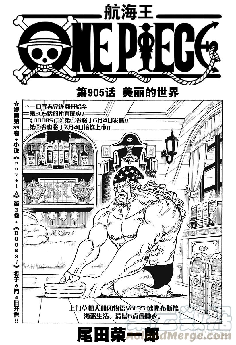 🍹航海王 第905话 美丽的世界 第1页