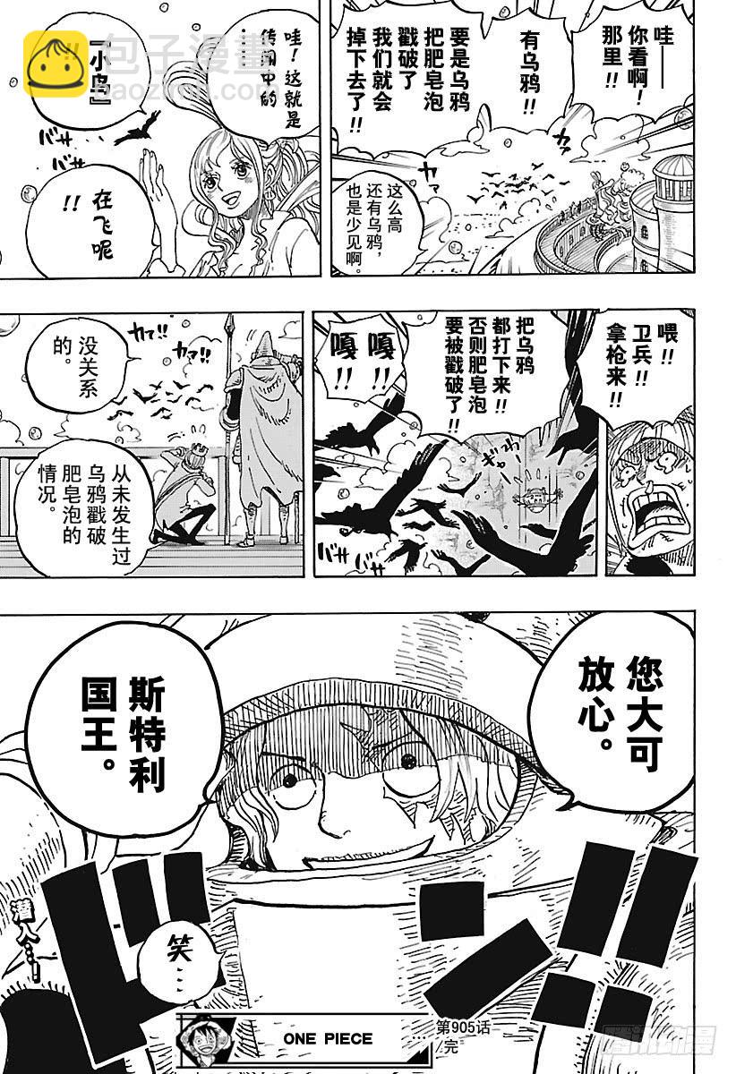🍹航海王 第905话 美丽的世界 第17页