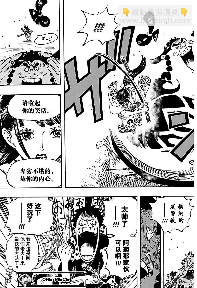 🍹航海王 第915话 博罗镇 第17页
