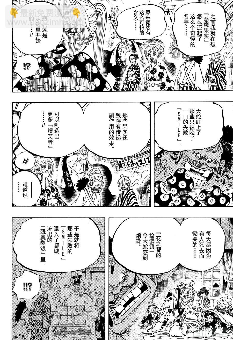 🍹航海王 第943话 SMILE 第12页