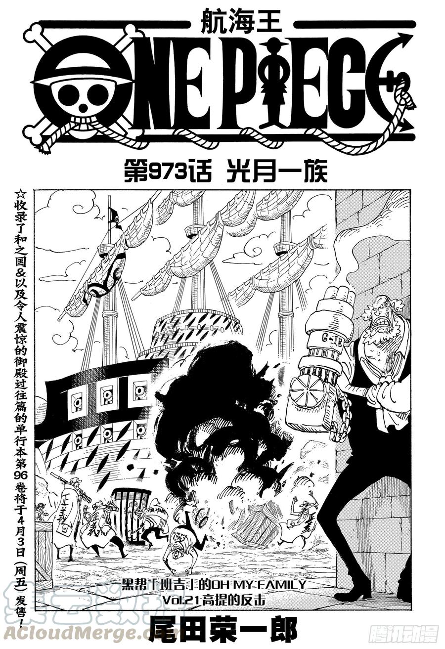 🍹航海王 第973话 光月一族 第1页