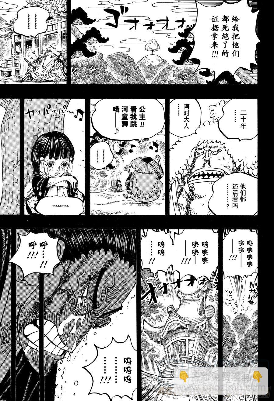 🍹航海王 第973话 光月一族 第13页