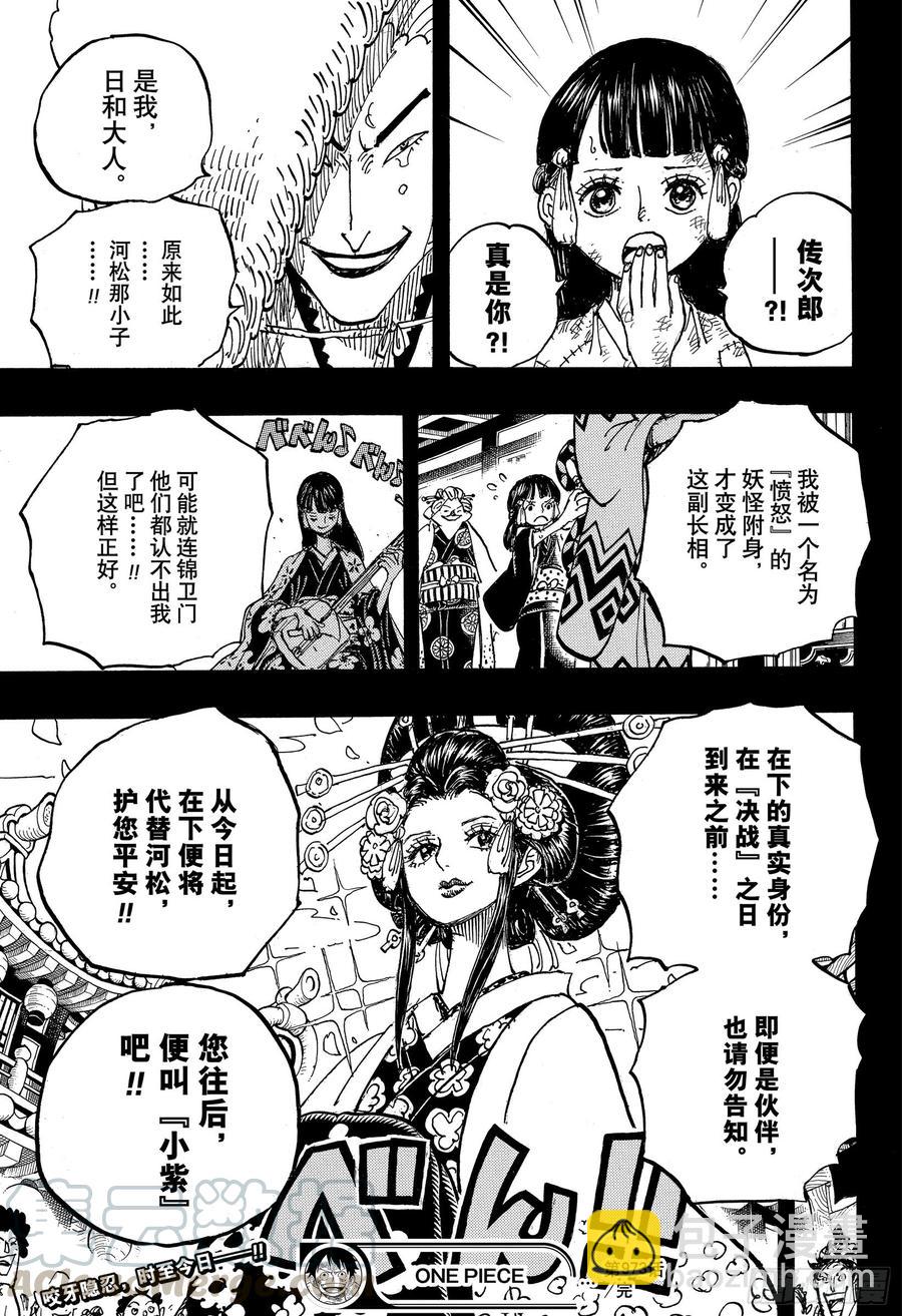 🍹航海王 第973话 光月一族 第17页