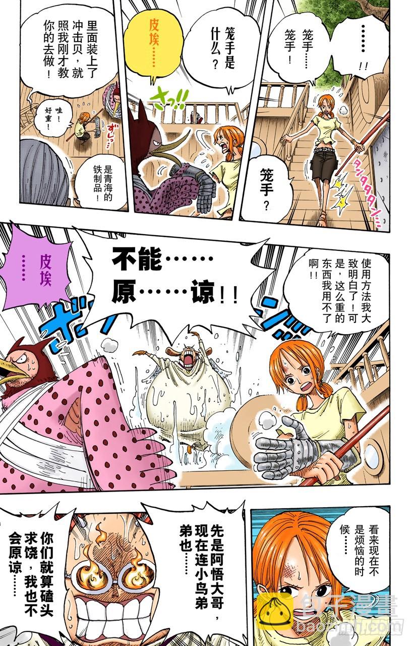 海盗娜美与古怪骑士VS副神兵长小鸟与小边-第263话