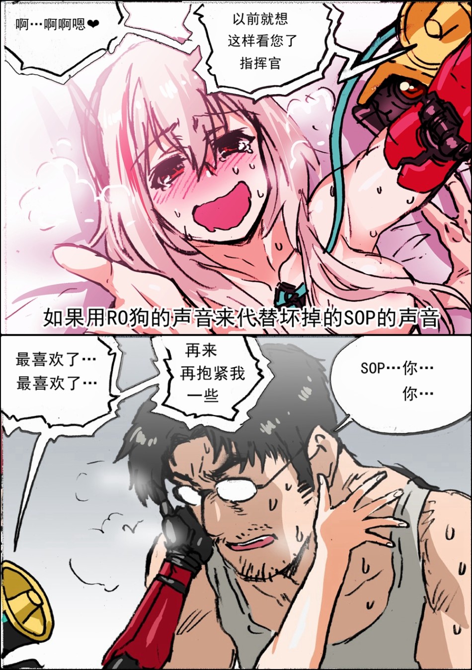 🍹韩国军武迷的少女前线日常 如果用RO狗的声音来..._ 第1页