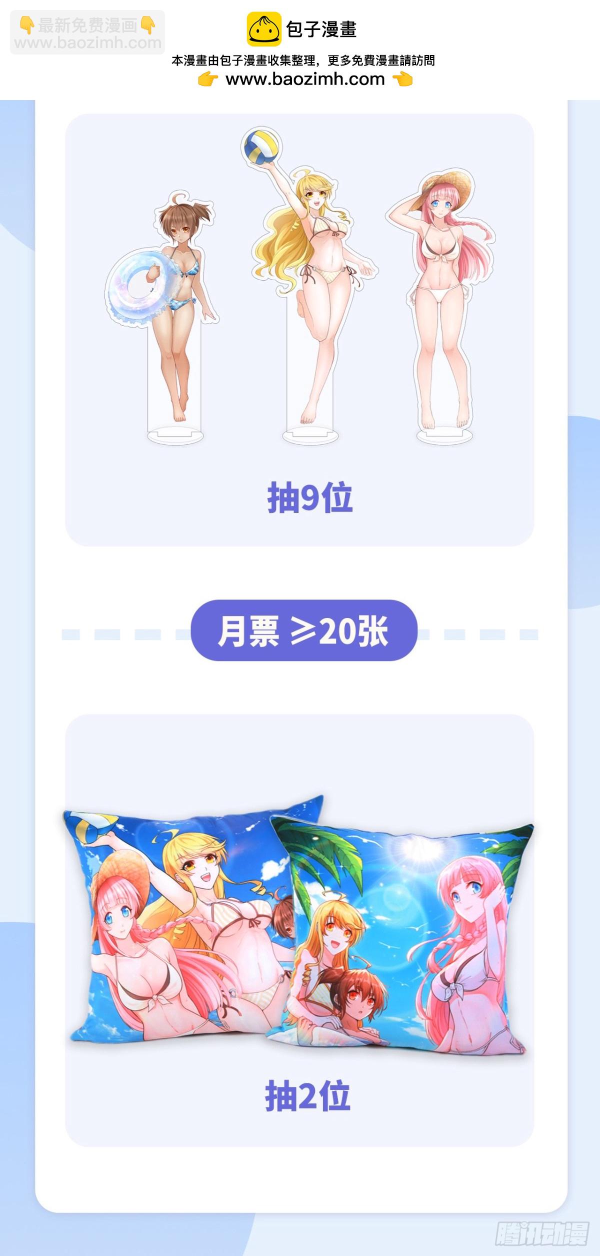 1张月票起抽周边好礼~-第193话