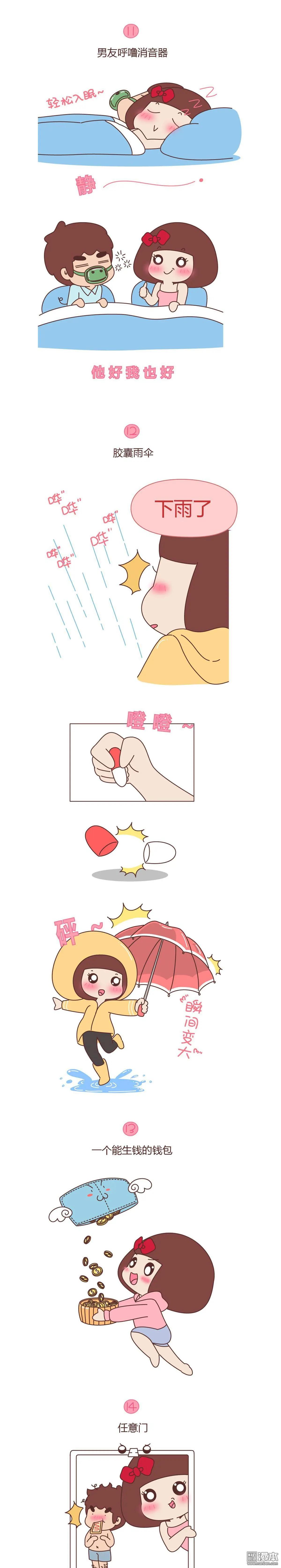 🍹婚后80 第363回 15个女生想要的发明 第5页