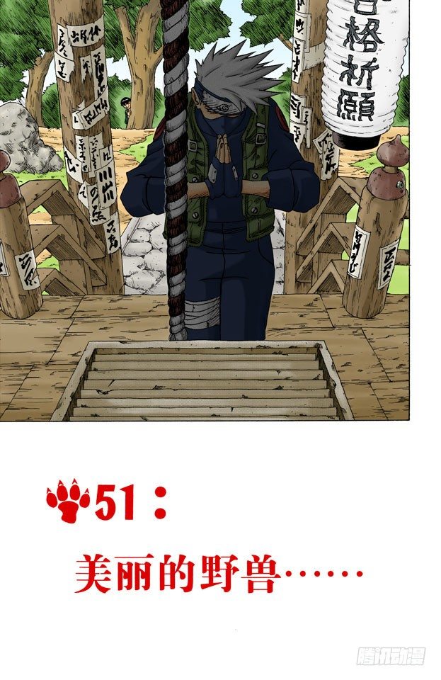 🍹火影忍者（全彩版） 第51话 美丽的野兽…… 第1页