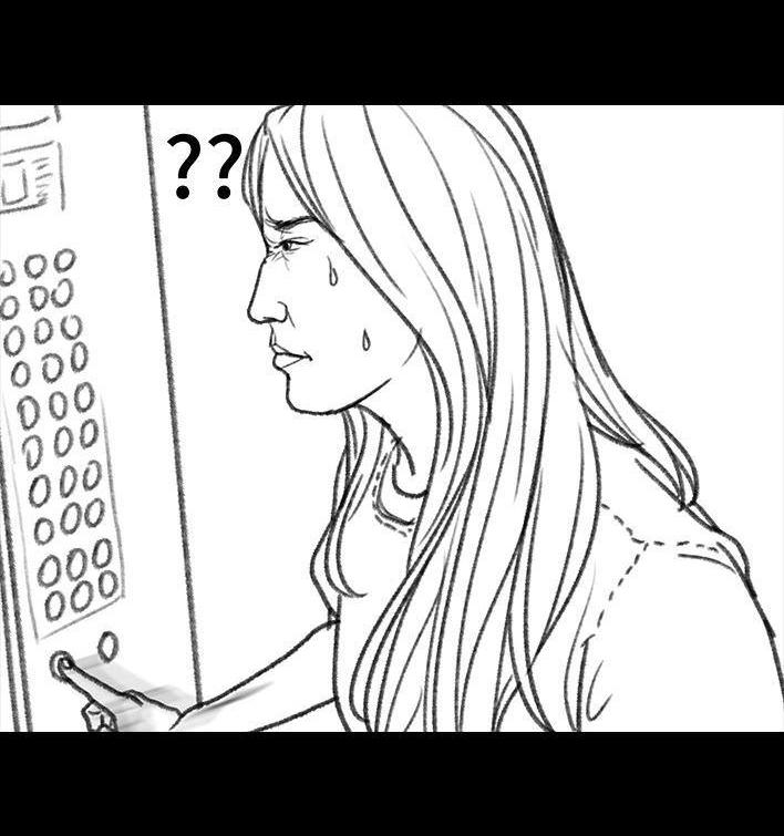 🍹鬍渣少女 第21回 电梯 第14页
