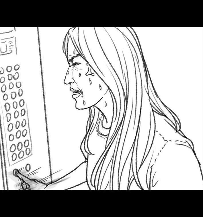 🍹鬍渣少女 第21回 电梯 第16页