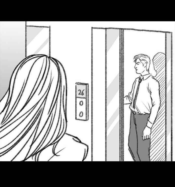 🍹鬍渣少女 第21回 电梯 第6页