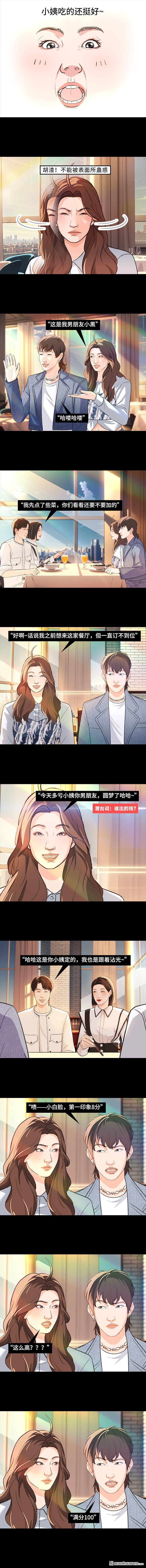 🍹鬍渣少女 第222回 40岁小姨找了个25岁男友 第3页