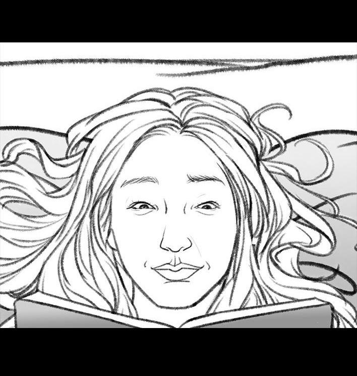 🍹鬍渣少女 第54回 女性文学 第36页