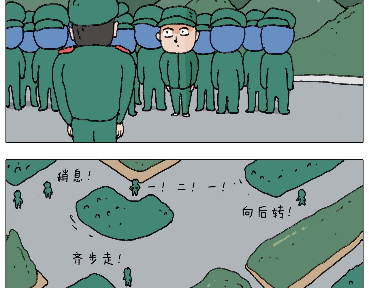 神奇的军训(1/2)-第133话