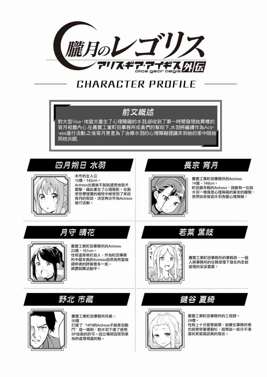 🍴机甲爱丽丝官方四格短篇集 胧月外传08话 第1页