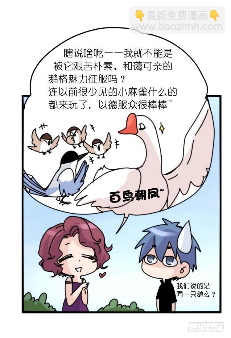 家有鹅霸：带着大鹅上学去~-第61话