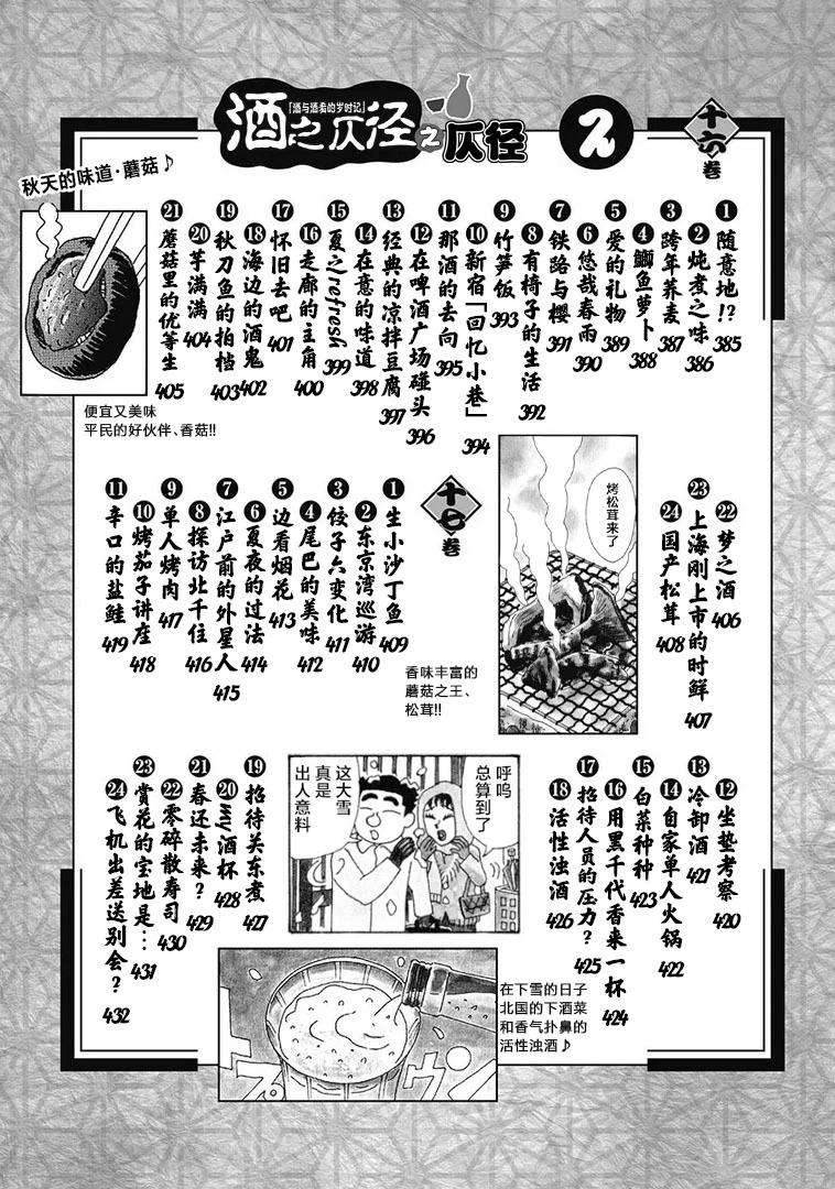 🍴酒之仄径 16-30卷目录 第1页