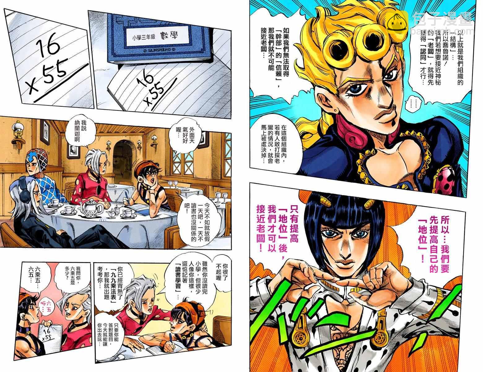 🍴JoJo奇妙冒险 第5部03卷全彩 第15页
