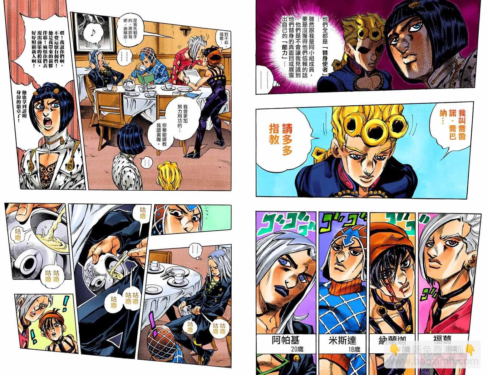 🍴JoJo奇妙冒险 第5部03卷全彩 第19页