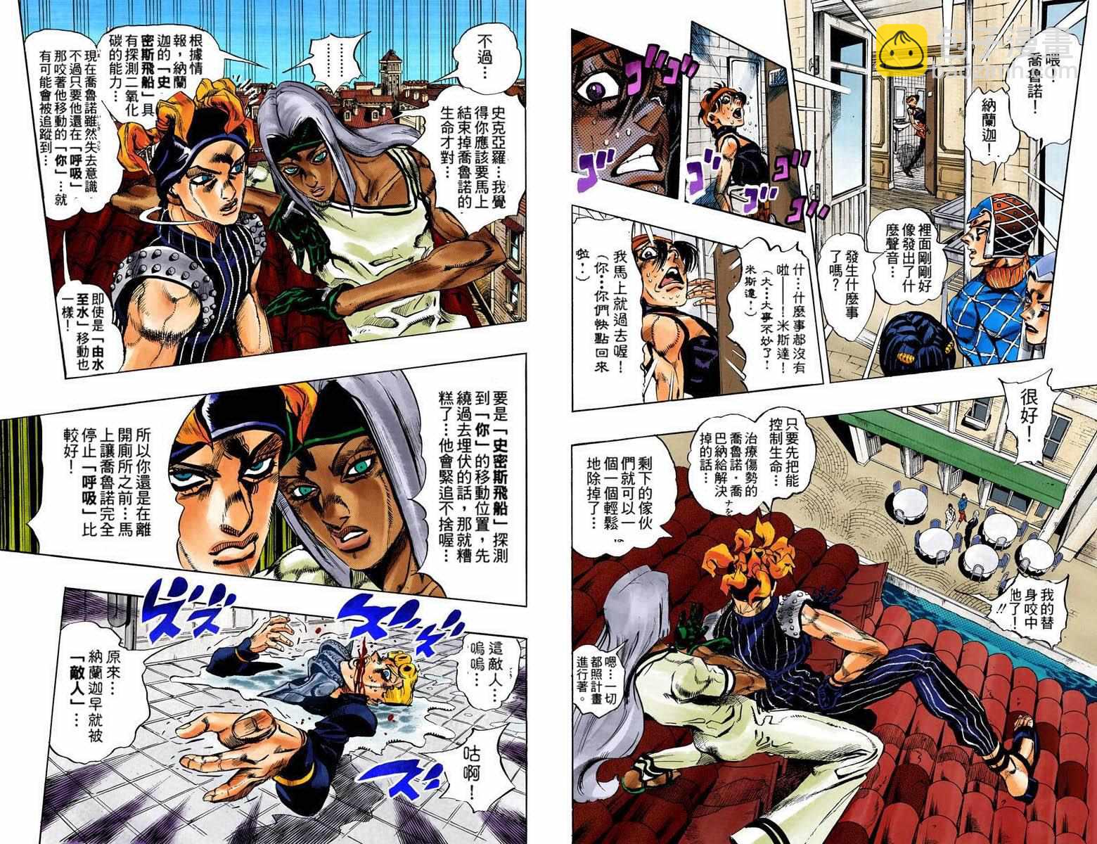🍴JoJo奇妙冒险 第5部11卷全彩 第15页