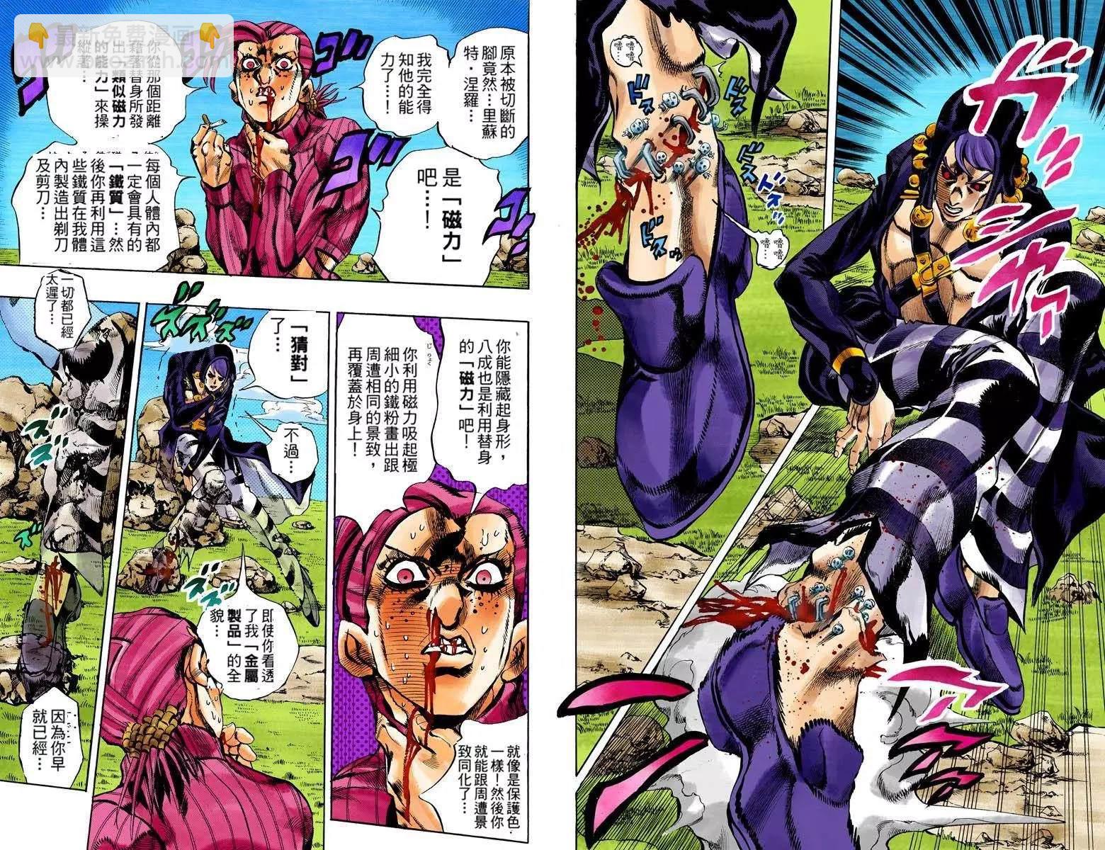 🍴JoJo奇妙冒险 第5部13卷全彩 第17页