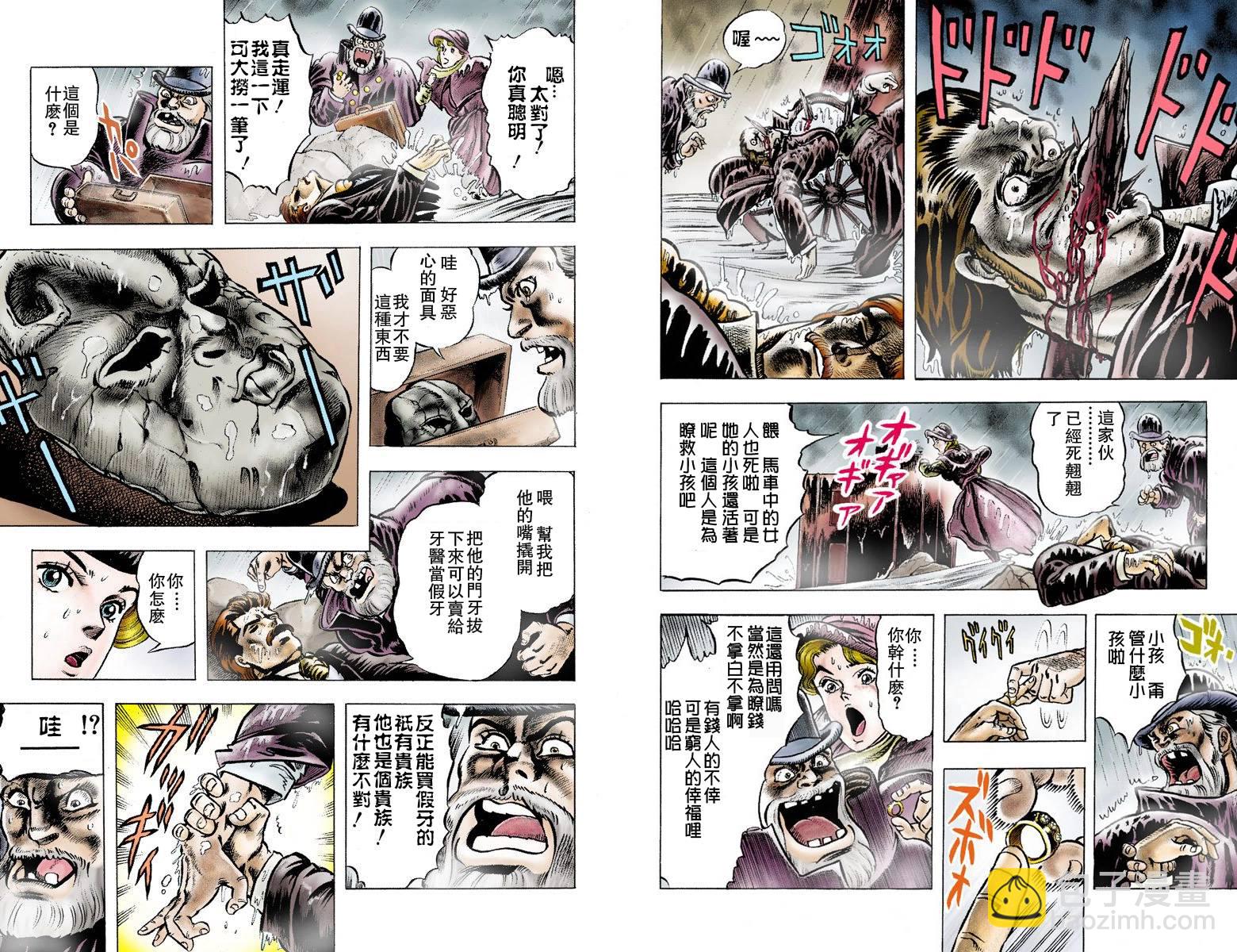 🍴JoJo奇妙冒险 第1部01卷全彩 第8页