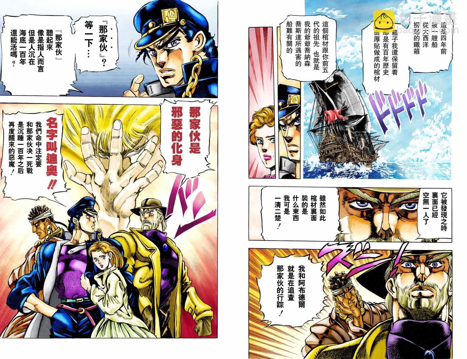 🍴JoJo奇妙冒险 第3部01卷全彩 第33页