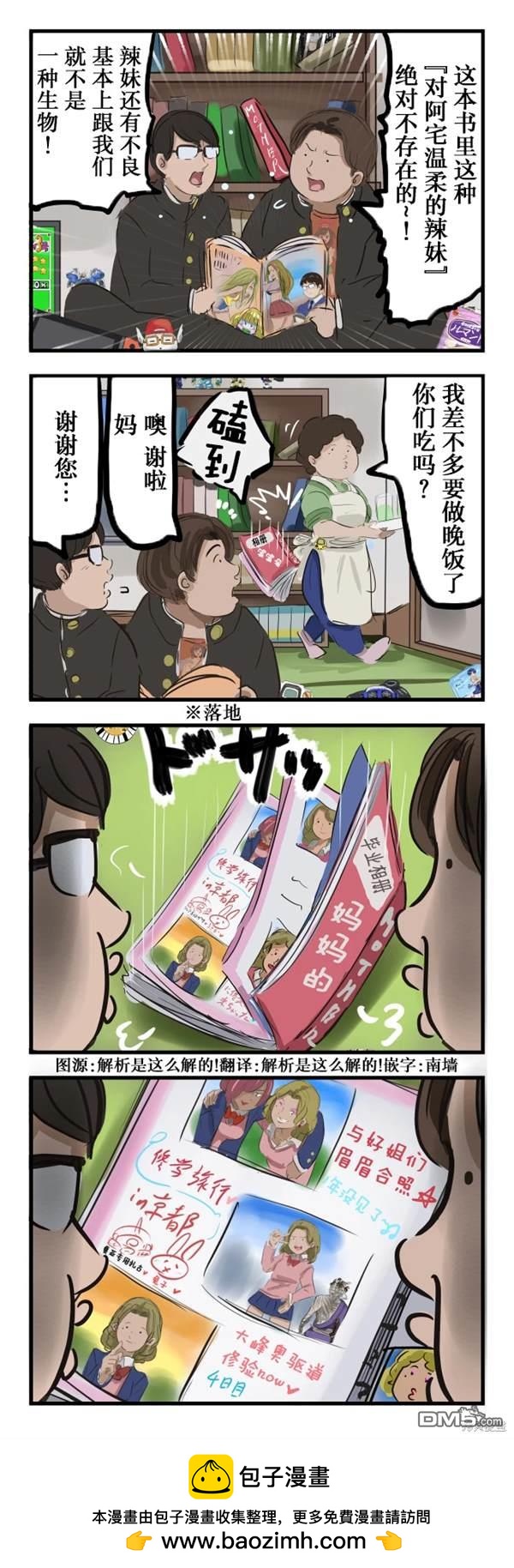 🍕カコミスル老师四格合集 妈妈的相册 第1页