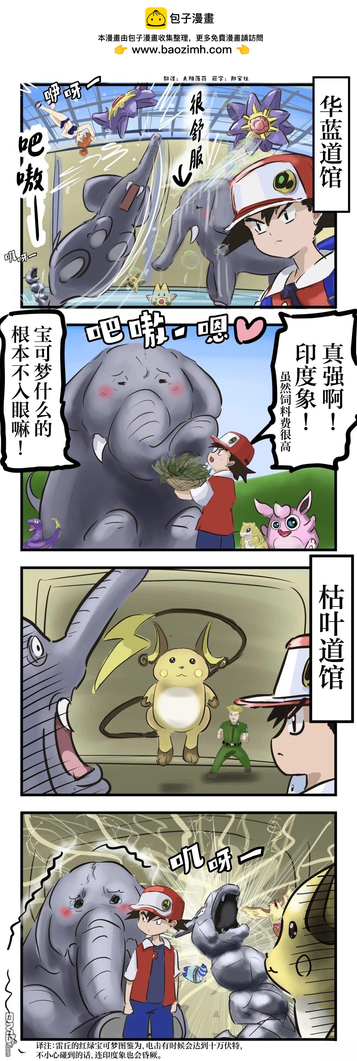 🍕カコミスル老师四格合集 印度象 第2页