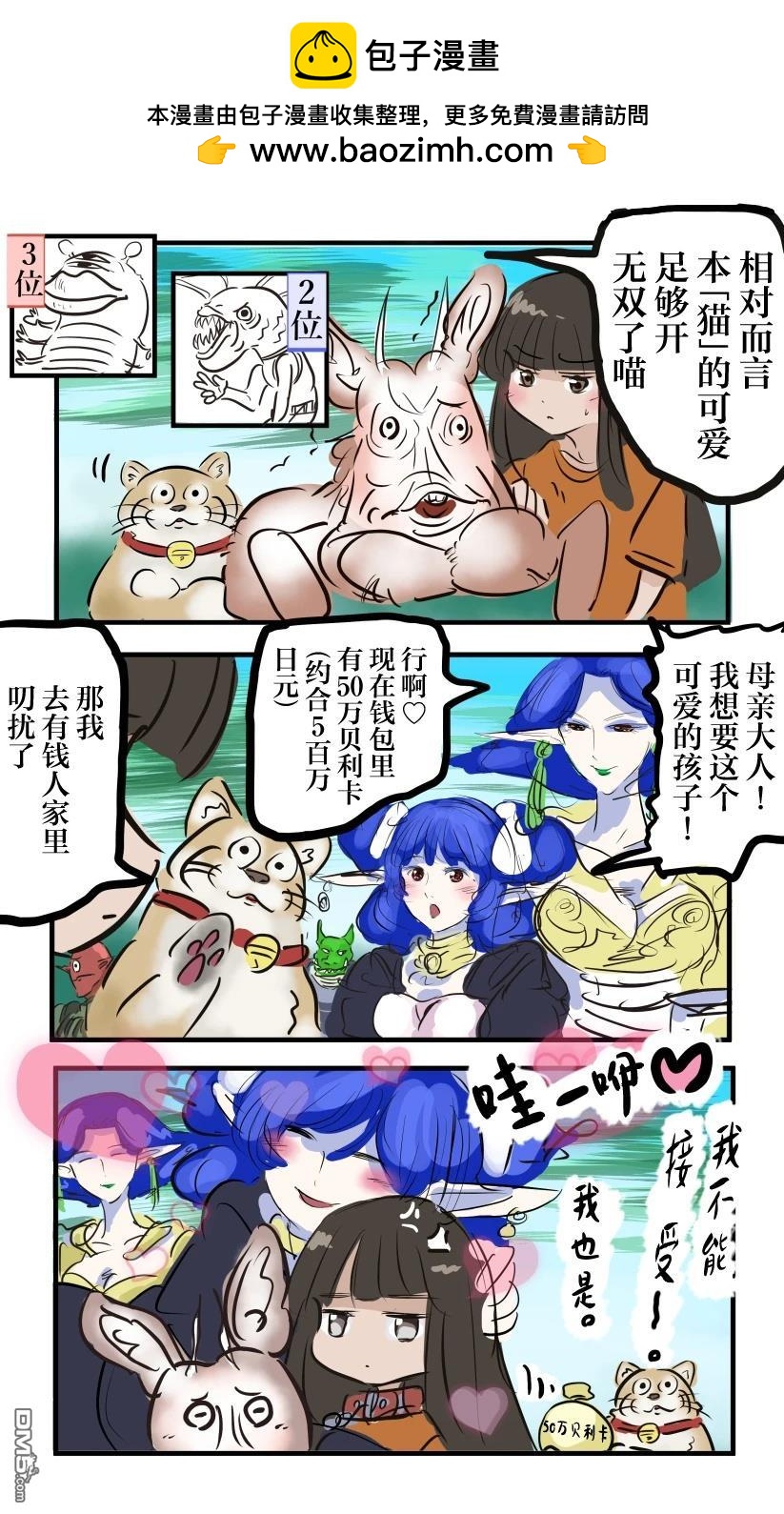 🍕カコミスル老师四格合集 异世界无双猫 第2页