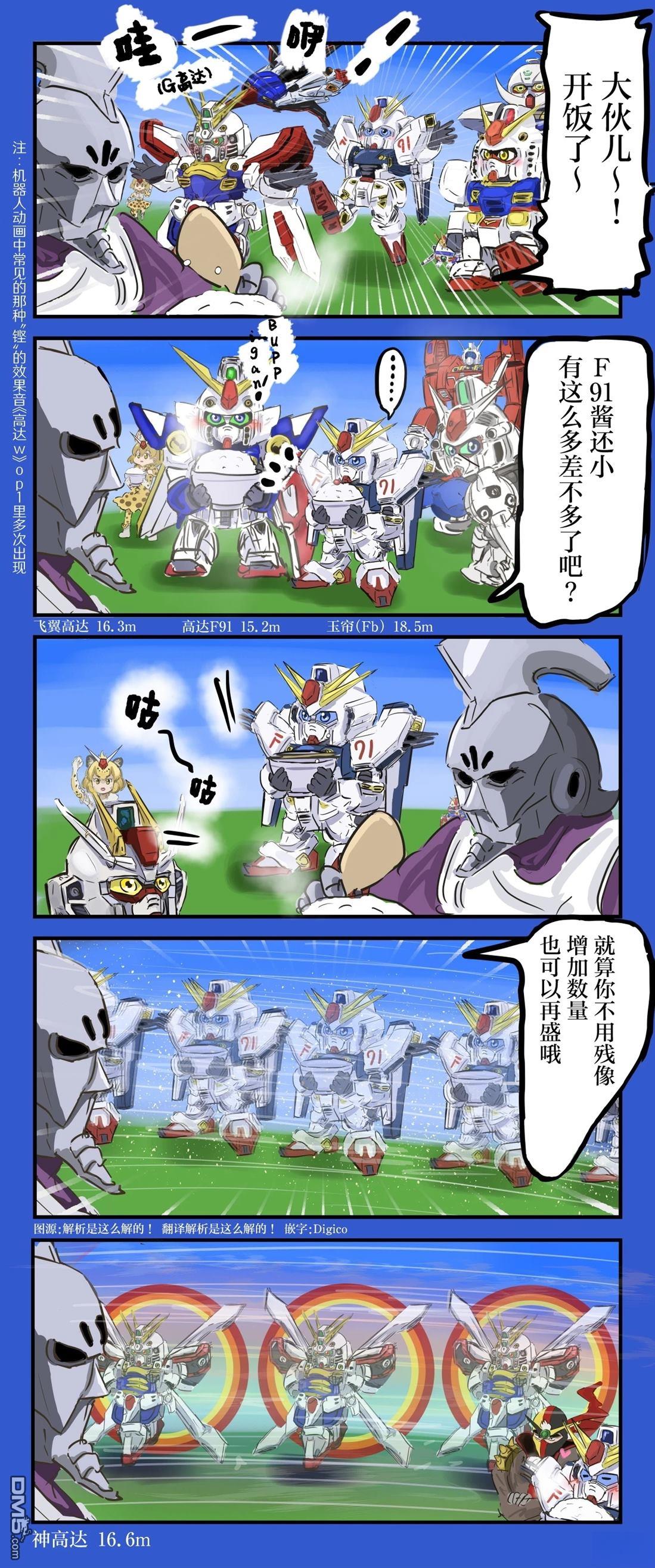 🍕カコミスル老师四格合集 F91与饭 第1页