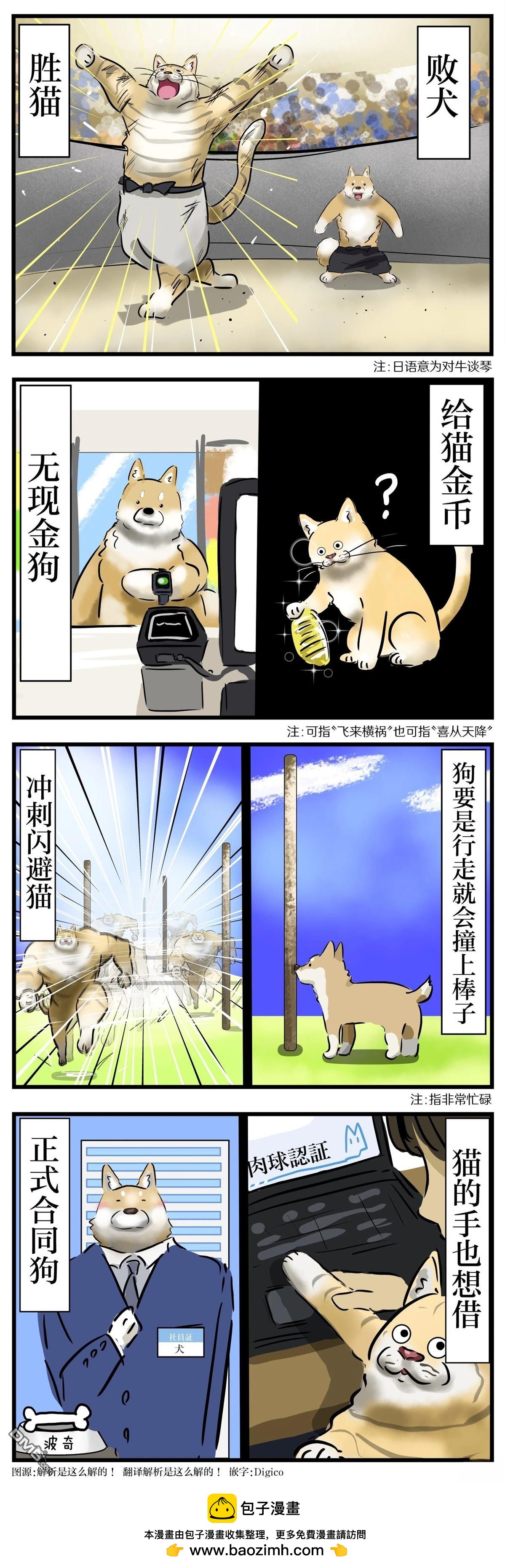 🍕カコミスル老师四格合集 反义词 第1页