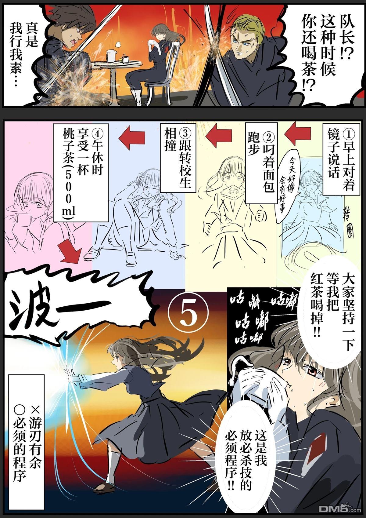 🍕カコミスル老师四格合集 我喜欢漫画里把同伴和读者都骗到的设定 第6页