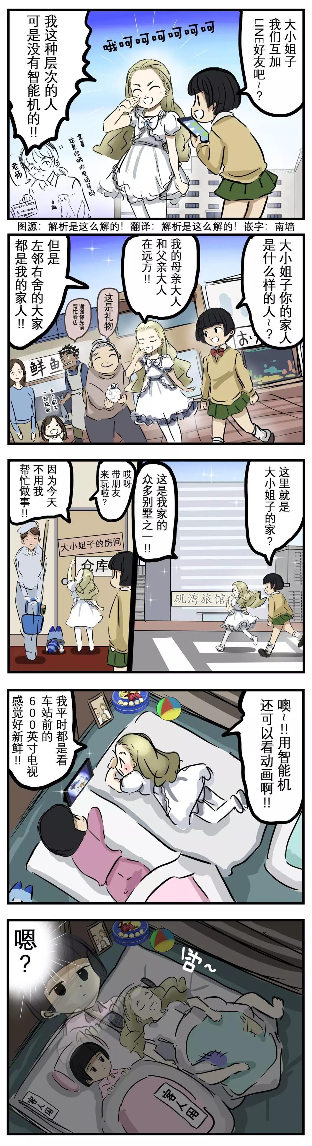 🍕カコミスル老师四格合集 大小姐子与朋友 第1页